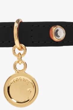 Versace Home CZARNY Obroża dla zwierząt