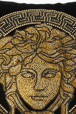 Versace Home CZARNY Poduszka z głową Meduzy