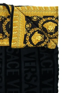 Versace Home CZARNY Ręcznik kąpielowy