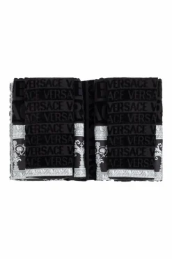 Versace Home CZARNY Zestaw pięciu ręczników