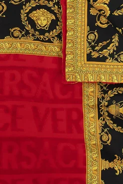 Versace Home CZERWONY Ręcznik ze wzorem
