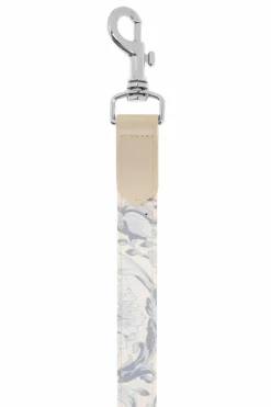 Versace Home kremowy Smycz dla psa z nadrukiem `Barocco`