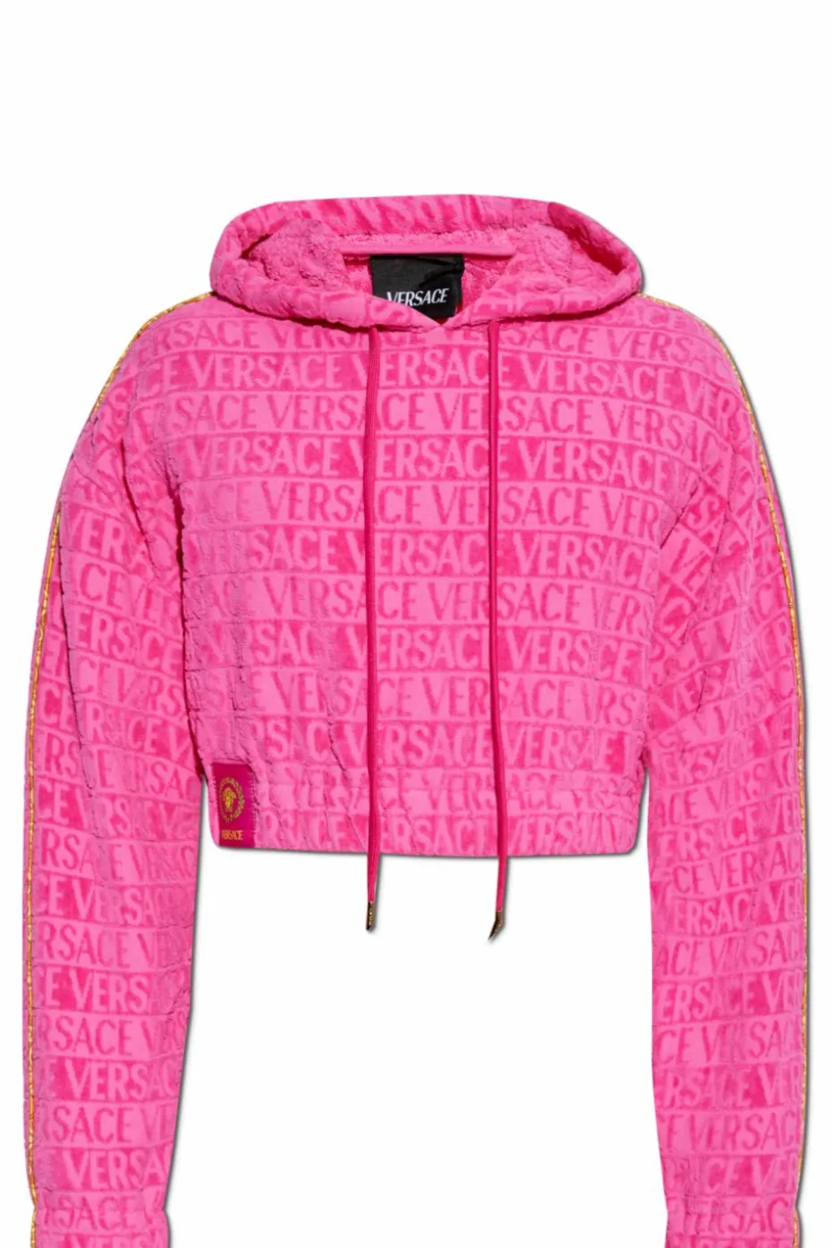 Versace Home RÓŻOWY Bluza z kapturem