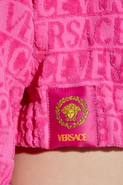 Versace Home RÓŻOWY Bluza z kapturem