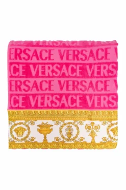 Versace Home RÓŻOWY Ręcznik kąpielowy