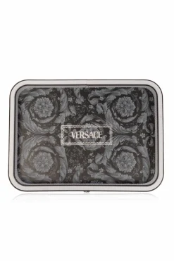 Versace Home SZARY Taca ze wzorem ‘Barocco’