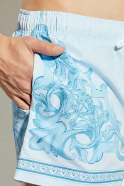 Versace jasnoniebieski Szorty kąpielowe