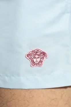 Versace jasnoniebieski Szorty kąpielowe