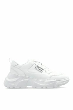Versace Jeans Couture BIAŁY Buty sportowe z logo