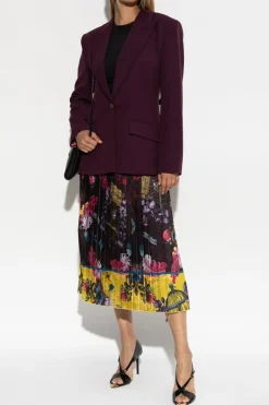 Versace Jeans Couture BORDO Marynarka z kieszeniami