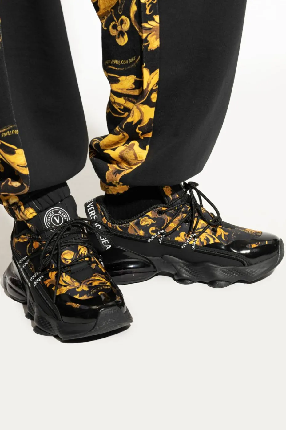 Versace Jeans Couture CZARNY Buty sportowe