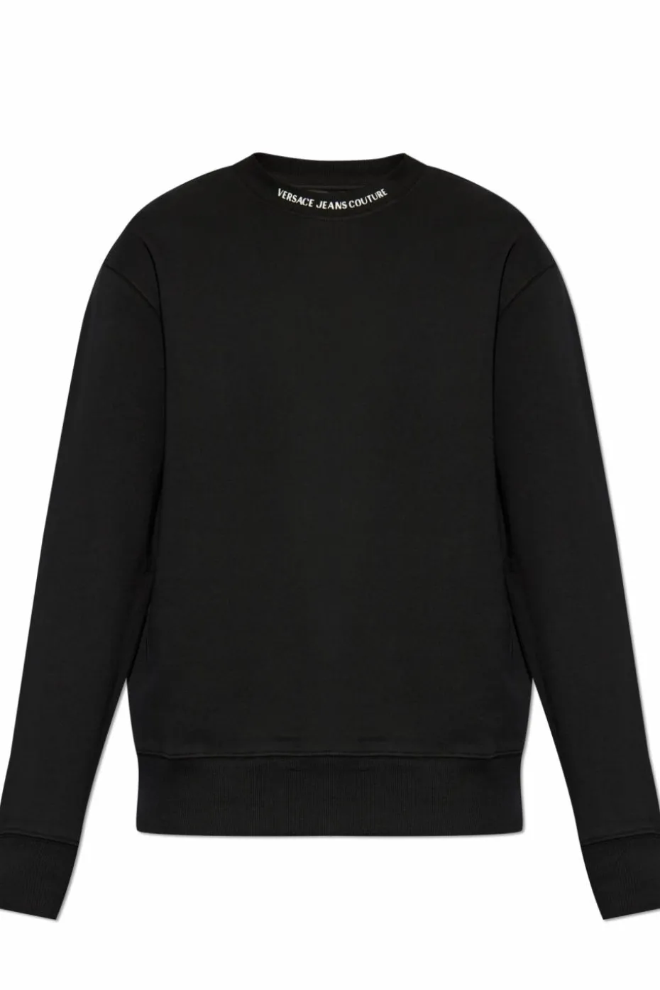 Versace Jeans Couture CZARNY Bluza z nadrukowanym logo