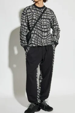 Versace Jeans Couture CZARNY Spodnie dresowe
