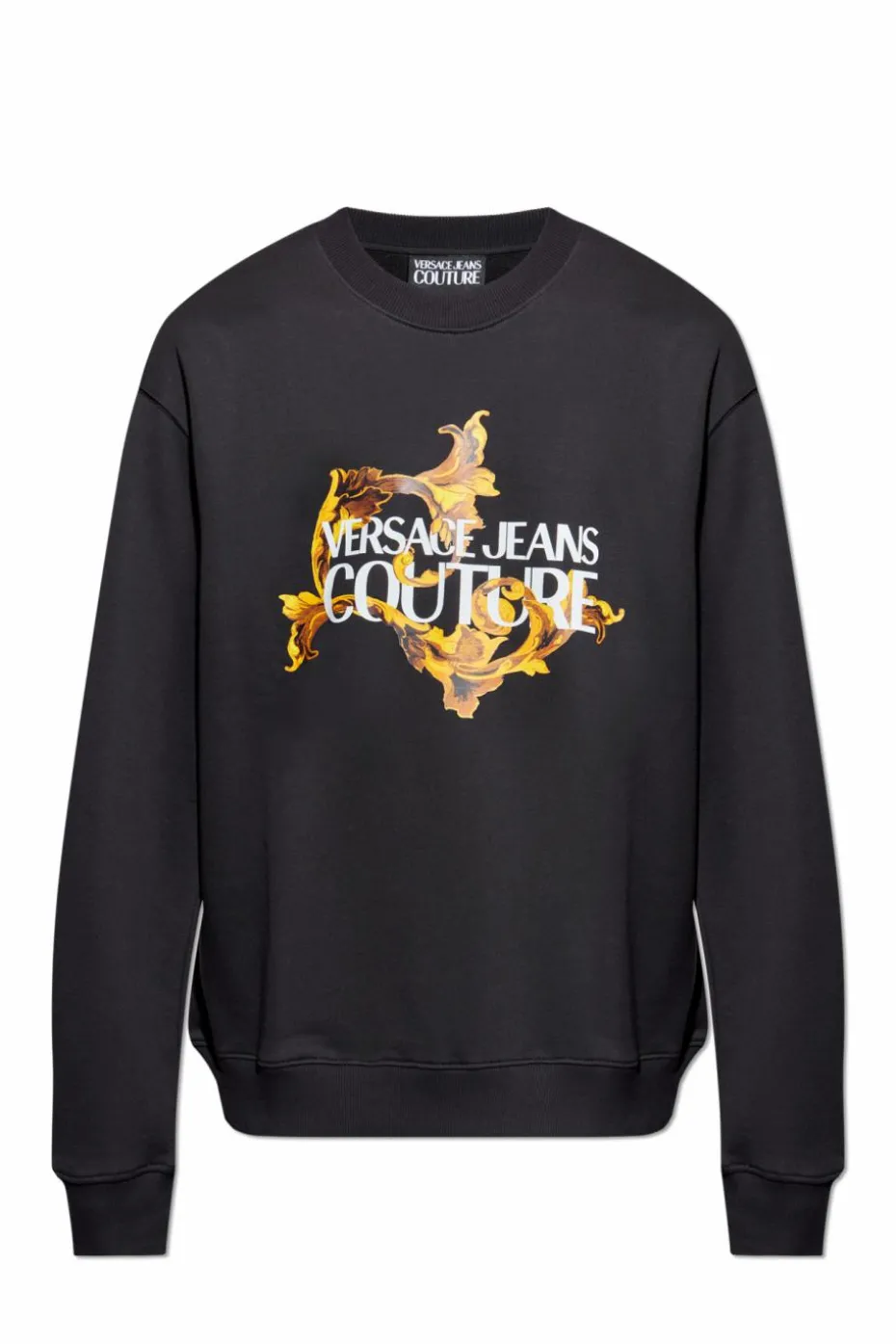 Versace Jeans Couture CZARNY Bluza z nadrukiem