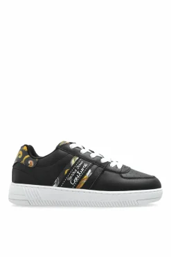 Versace Jeans Couture CZARNY Buty sportowe z nadrukiem `barocco`