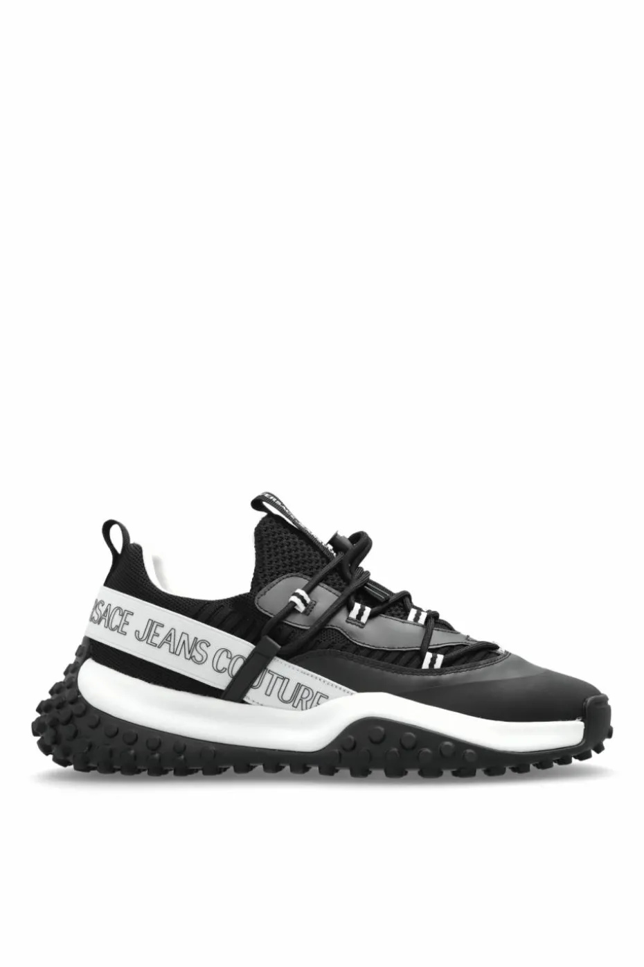Versace Jeans Couture CZARNY Buty sportowe z logo
