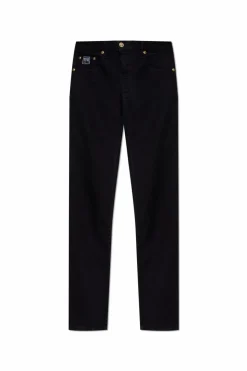 Versace Jeans Couture CZARNY Jeansy ze zwężanymi nogawkami