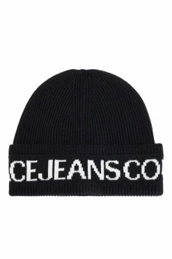 Versace Jeans Couture CZARNY Czapka z logo