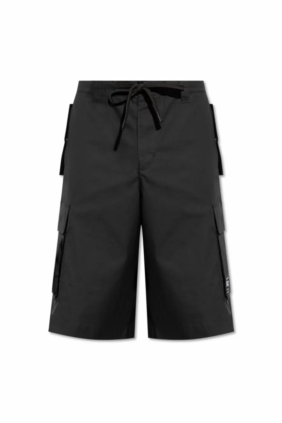 Versace Jeans Couture CZARNY Szorty typu `cargo`