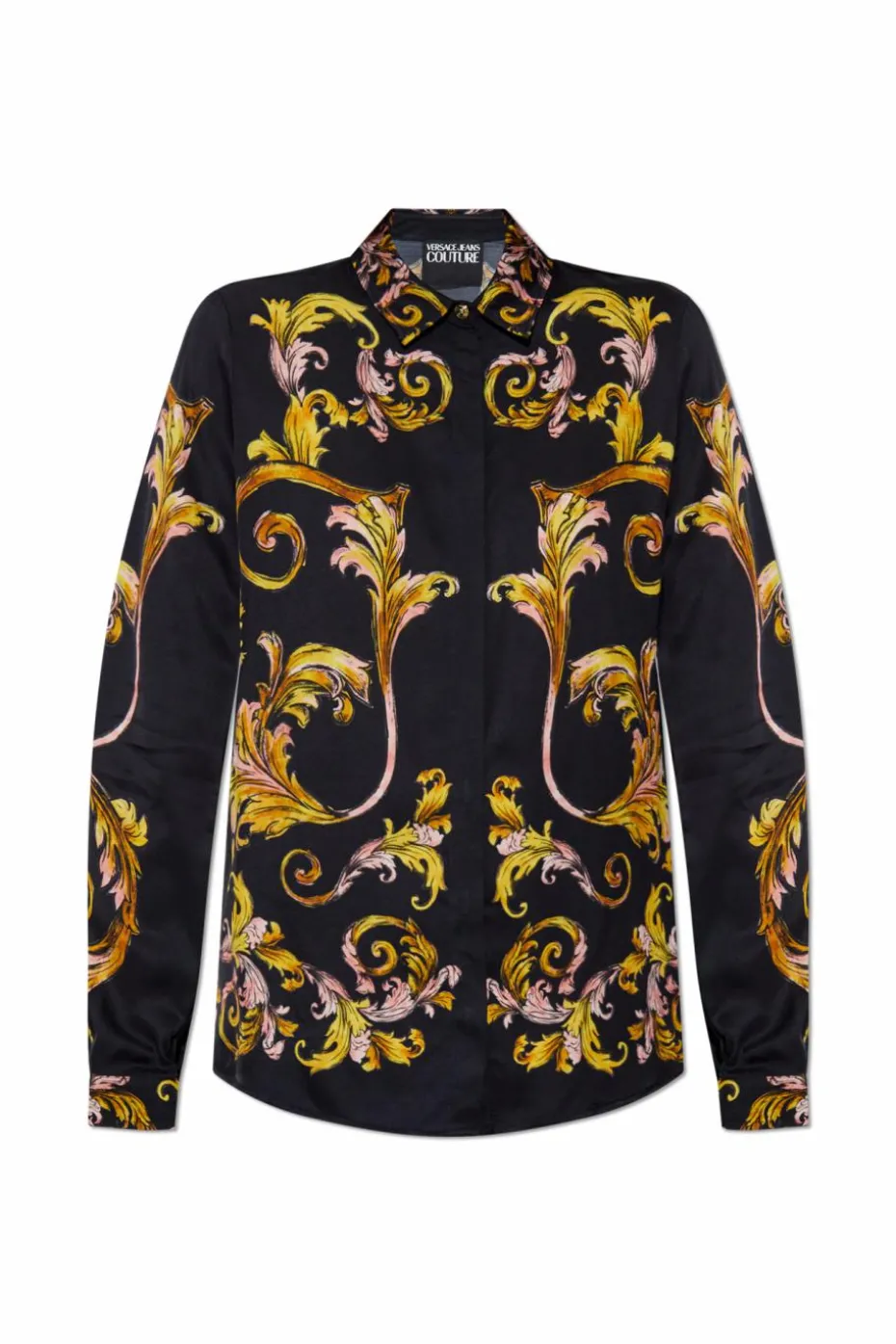 Versace Jeans Couture CZARNY Koszula z nadrukiem `barocco`