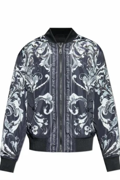 Versace Jeans Couture SZARY Kurtka typu `bomber`
