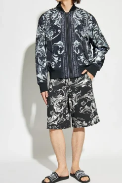 Versace Jeans Couture SZARY Kurtka typu `bomber`