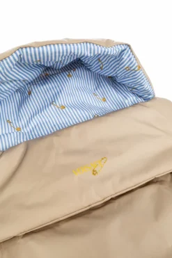 Versace Kids beżowy Śpiwór z logo