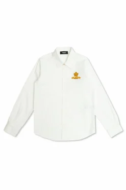 Versace Kids BIAŁY Koszula z logo