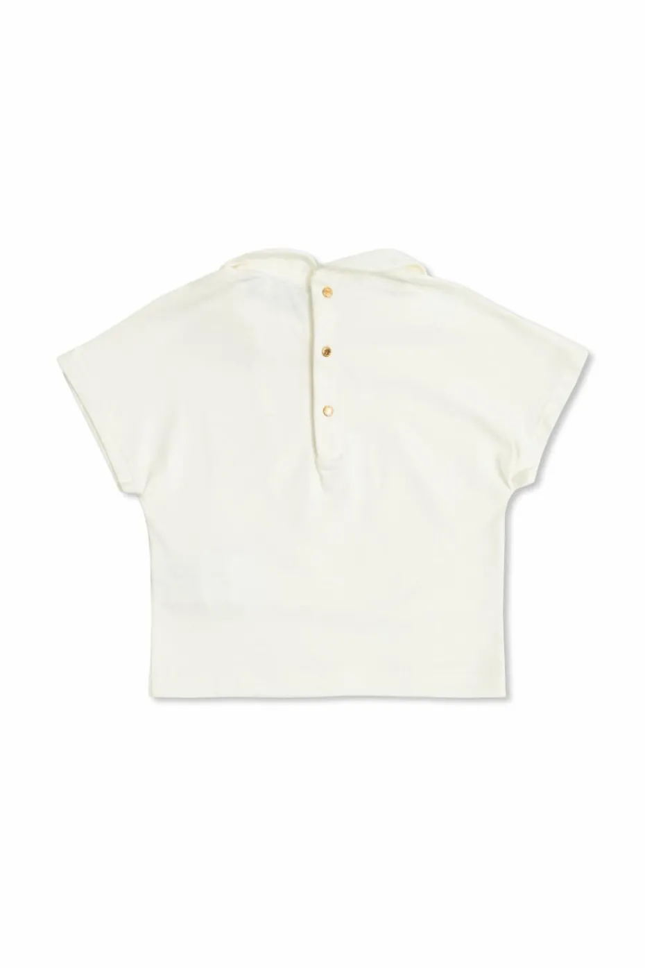 Versace Kids BIAŁY Top z nadrukiem