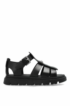Versace Kids CZARNY Sandały na platformie