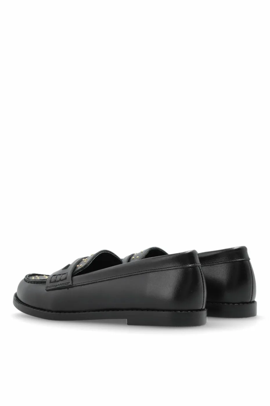 Versace Kids CZARNY Skórzane buty typu `loafers`