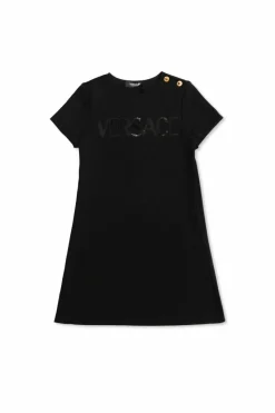 Versace Kids CZARNY Sukienka z logo