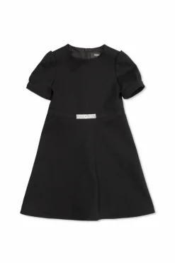 Versace Kids CZARNY Sukienka z aplikacją