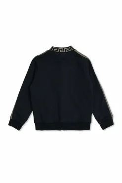 Versace Kids GRANATOWY Bluza z logo