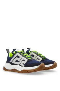 Versace Kids GRANATOWY Buty sportowe z logo