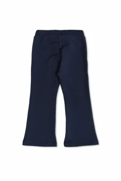 Versace Kids GRANATOWY Spodnie z logo