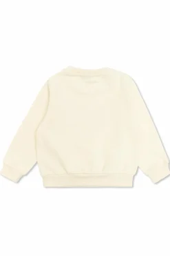 Versace Kids kremowy Bluza z logo