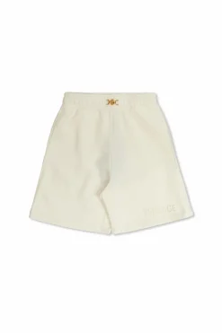 Versace Kids kremowy Dresowe szorty