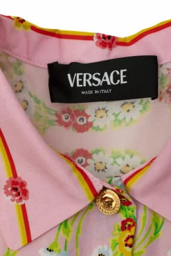 Versace Kids MULTIKOLOR Wzorzysta koszula