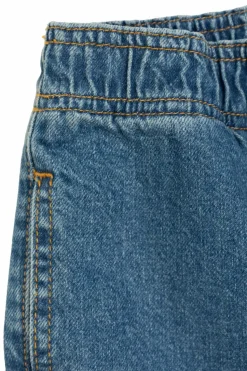 Versace Kids NIEBIESKI Jeansy z logo
