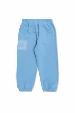 Versace Kids NIEBIESKI Spodnie z logo