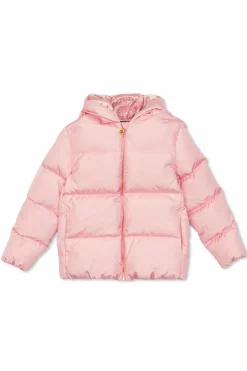 Versace Kids RÓŻOWY Kurtka puchowa