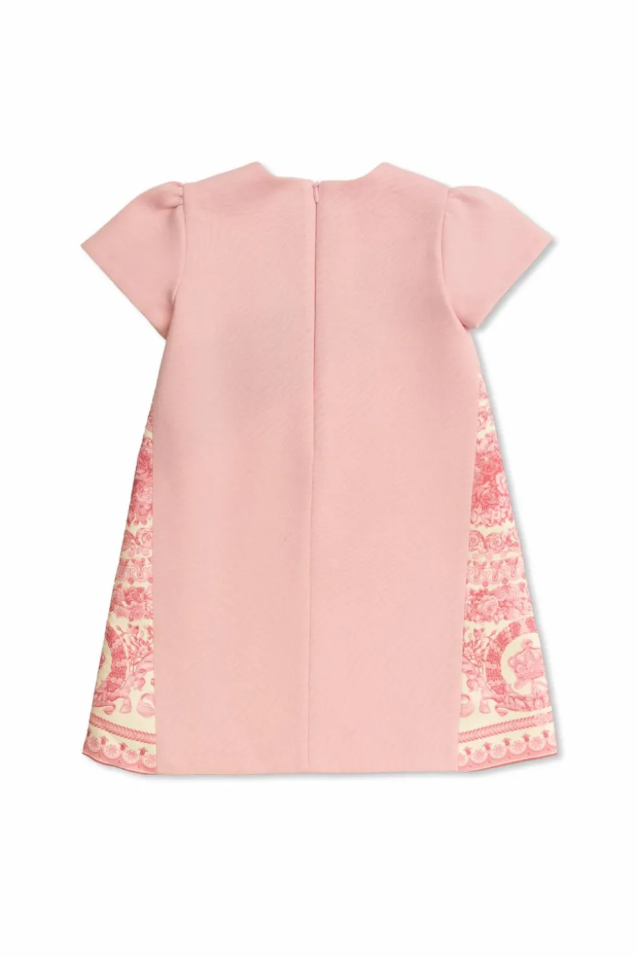 Versace Kids RÓŻOWY Sukienka z krótkim rękawem