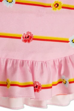 Versace Kids RÓŻOWY Szorty z motywem kwiatowym