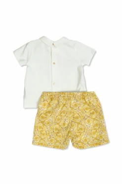 Versace Kids ŻÓŁTY Zestaw: top i spodnie