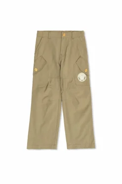 Versace Kids ZIELONY Spodnie z kieszeniami