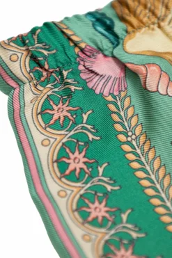 Versace Kids ZIELONY Szorty ze wzorem