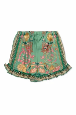 Versace Kids ZIELONY Szorty ze wzorem