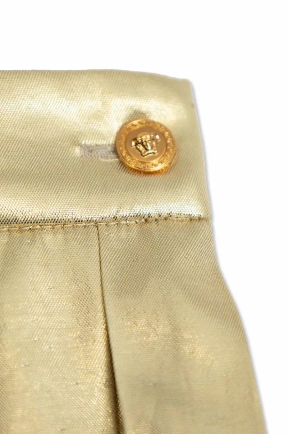 Versace Kids ZŁOTY Plisowana spódnica