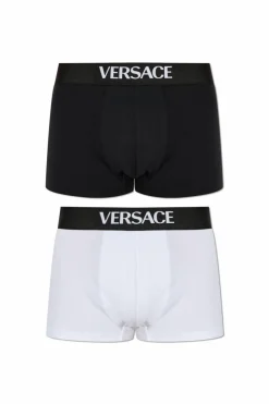 Versace MULTIKOLOR Dwupak bawełnianych bokserek z logo